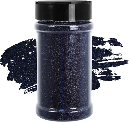 Miniatura 47 de Purpurina blanca ultrafina, 16 oz (1 lb), purpurina fina para manualidades de resina, uñas, vasos, slime, cosméticos y decoración de festivales