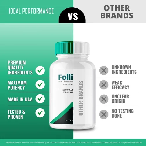 Miniatura 7 de Follixin Cápsulas de crecimiento del cabello, píldoras de suplemento de salud capilar Follixin, máxima fuerza, nutre el cabello Follixin, fortalece