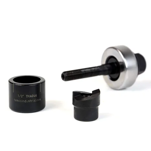 Miniatura 7 de TEMCo TH0407-3/4 - Unidad de perforación de tamaño real con perno de extracción manual (0.75 pulgadas, tamaño real del agujero)