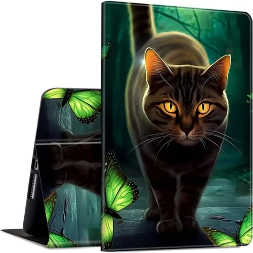 Miniatura 40 de Funda para Kindle de 6 pulgadas (11.ª generación, versión 2024/2022) delgada de piel sintética, ajustable, multiángulo, Smart Shell con función