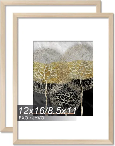 Miniatura 53 de Fxojyvo Marco de Fotos de 4x6, Muestra Foto de 3.5x5 con Paspartú o 4 x 6 Sin Paspartú, Liviano y de Alta Transparencia Marco de 4 por 6 para Pared