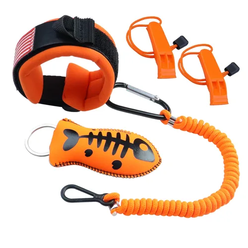 8M0092850 - Cordón para interruptor de muerte de barco, correa de muñeca y llavero de flotador de repuesto para barco fuera de borda Mercruiser
