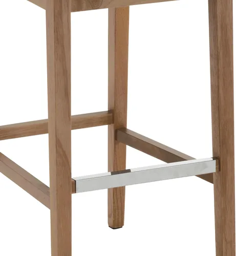 Miniatura 9 de Kmax Juego de 2 taburetes de bar de 26 pulgadas de altura de mostrador, taburetes tapizados para encimera de cocina con soporte trasero, taburetes