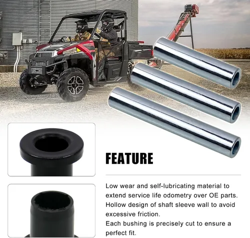 Miniatura 2 de RYANSTAR RACING Kit de reemplazo de buje de brazo de control de brazo A resistente compatible con Polaris Ranger XP 800 2010-2014 reemplaza