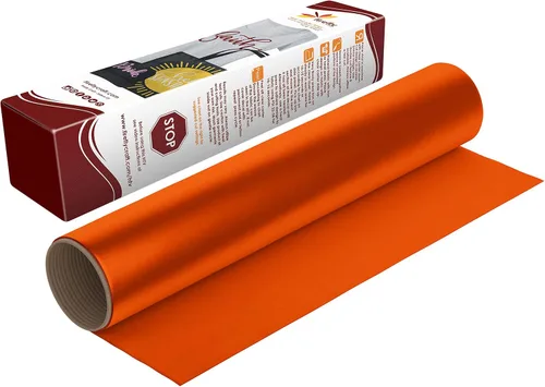 Miniatura 45 de Firefly Craft - Lámina de vinilo elástico para transferencia de calor, HTV metálico, para planchar para usar con Cricut y Silhouette, para prensa