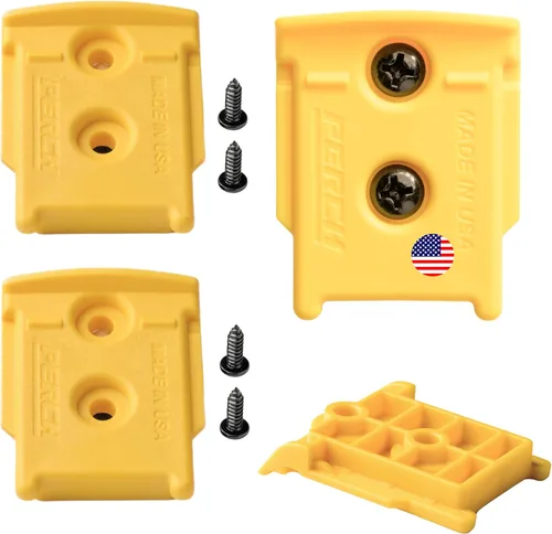 Paquete de 3 soportes de pared para herramientas inalámbricas DeWalt de 20 V/60 V, soporte de pared para taladro DeWalt con 6 tornillos, fácil de