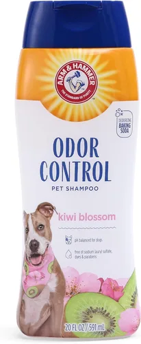 Miniatura 9 de Arm & Hammer Champú para perros con control de olores para mascotas, bicarbonato de sodio mejorado, pH equilibrado, aroma fresco de arándanos