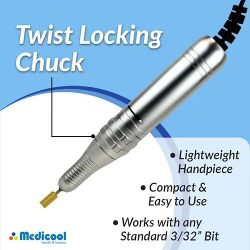 Miniatura 4 de Medicool Turbo File II Professional Electric Mani y Pedi - Sistema de limado de uñas