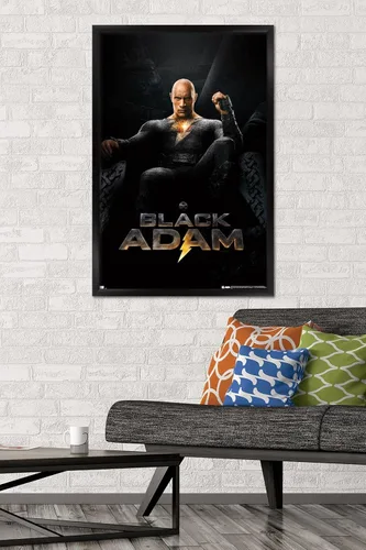 Miniatura 2 de Trends International DC Comics Movie Black Adam - Póster de pared de una hoja Versión con marco negro