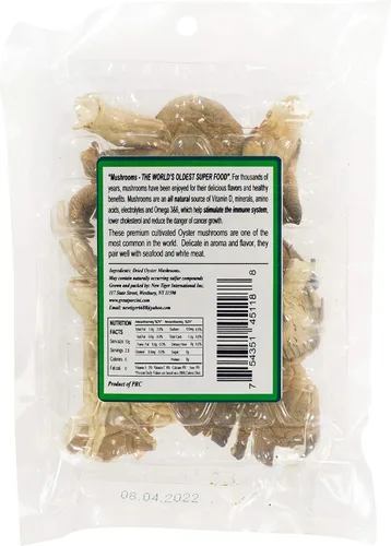 Miniatura 2 de Mushroom House Hongos Ostras Secos, 1 Oz