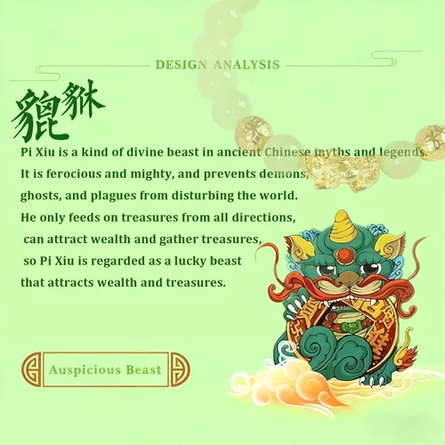 Miniatura 8 de Feng Shui Wealth Lucky Bracelet with Light Green Real Jade Bracelet for Women Men, 24K Gold Plated PiXiu Dragon Protection Bracelet Mantra Prayer