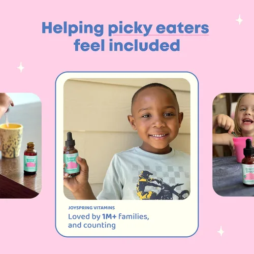 Miniatura 4 de JoySpring Suplemento de brócoli para niños Gotas de sulforafano y Bacopa Monnieri Apoya la función cognitiva Vegano y apto para niños