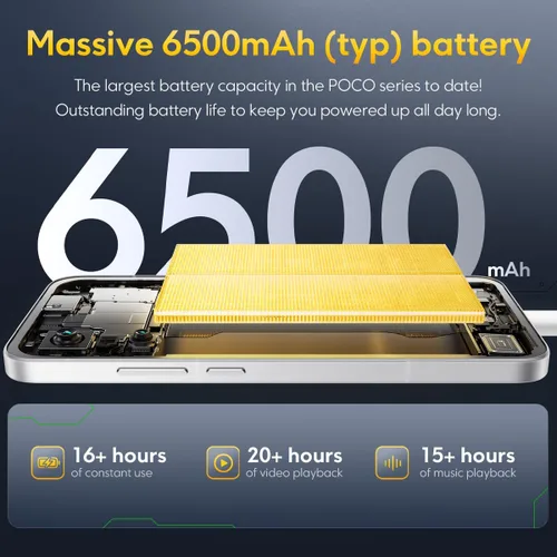 Miniatura 4 de XIAOMI Poco F7 Ai 5G (para Tmobile Mint Tello & Global) (512GB + 12GB) NFC 1.5K 6.83" Amoled 50MP Sony Cam Teléfono para Jugadores NFC Dual sim