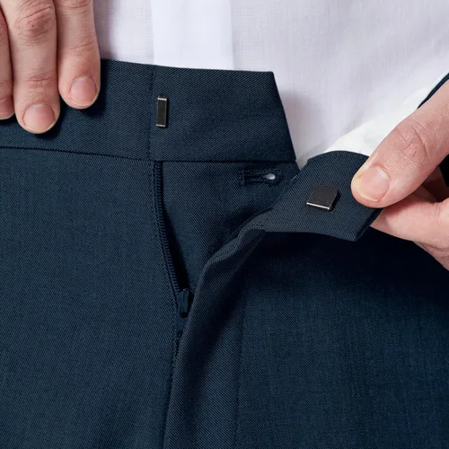 Miniatura 4 de Kenneth Cole Reaction - Pantalón de vestir de corte moderno, elástico, para hombre