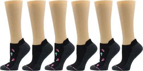 Miniatura 49 de Dr. Motion Calcetines de compresión de corte bajo para mujer, paquete de 2