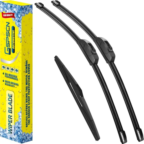 GSPSCN 3 limpiaparabrisas para Kia Sportage 2024-2017, Sorento 2020-2016 / Hyundai Santa Fe 2023-2019, Elantra GT 2020-2018, juego de