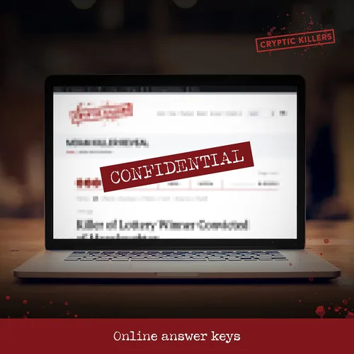Miniatura 4 de Cryptic Killers Juego de misterio de asesinato sin resolver - Archivos de casos fríos Investigación Detective Evidencia y archivo de crimen