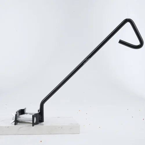 Miniatura 9 de MIXXIDEA Kit de montaje para colgar en riel de cubierta de valla de 11 pulgadas de largo, gancho decorativo resistente para comederos de pájaros