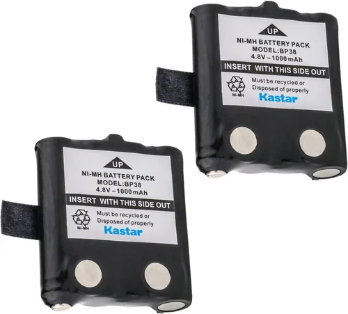 Miniatura 4 de Kastar Paquete de 1 batería de radio bidireccional Ni-MH 4.8V 1000mAh para Uniden BP38, BP-38, BP39, BP-39, BP40, BP-40, Uniden BT537, BT1013