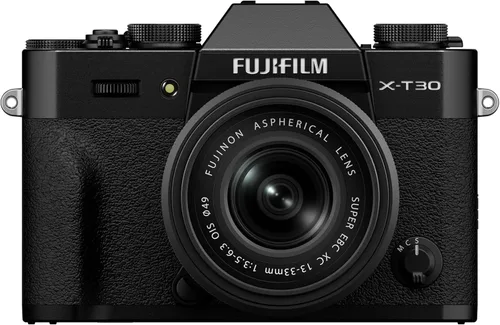 FUJIFILM X-T30 III - Cuerpo de cámara sin espejo, con kit de lente XC13-33mm, color negro
