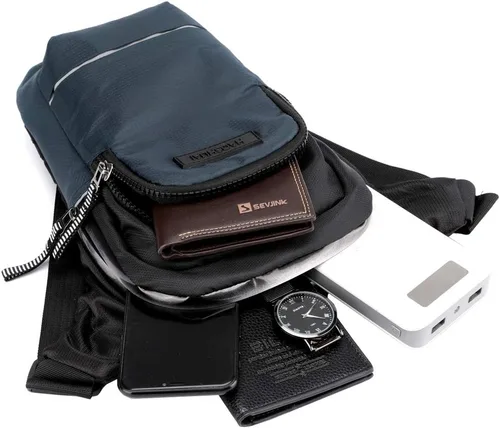 Miniatura 7 de Riñonera de nailon para hombres y mujeres, motocicleta, ciclismo, riñonera para viajes, al aire libre, senderismo, táctica, bolsa cruzada