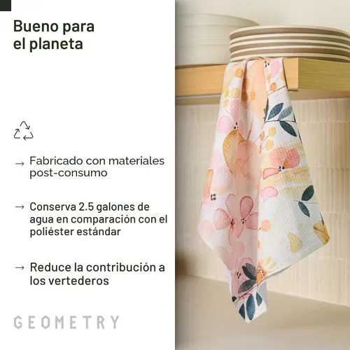 Miniatura 3 de Paños de Cocina de GEOMETRY - Toallas de Té Rápido Secado de Microfibra para Cocina Sleepy Fields, 45,7 cm x 76,2 cm 1 Paquete Campos soñolientos