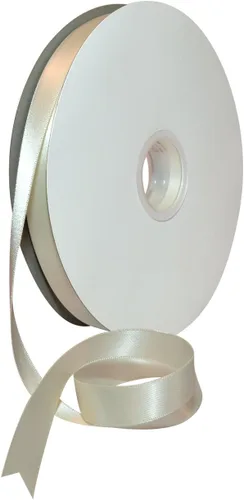 Miniatura 39 de Morex Ribbon Cinta de satén de doble cara de 1/4 pulgadas x 100 yardas, cinta blanca antigua para envolver regalos, tarjetas de regalo