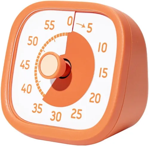 Miniatura 10 de Temporizador visual para niños, temporizador de tiempo, temporizador de 60 minutos para niños para aula, oficina en casa, temporizador de cuenta