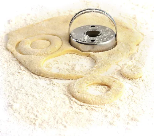 Miniatura 3 de Norpro Cortador de rosquilla/galleta/galleta de acero inoxidable con centro extraíble de 2.75 pulgadas/2.8 in