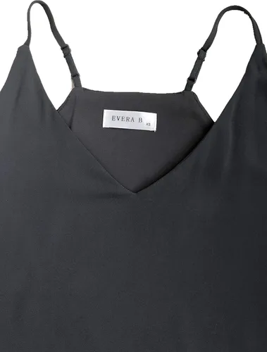 Miniatura 39 de Camiseta de chifón con tirantes delgados ajustables y cuello en V