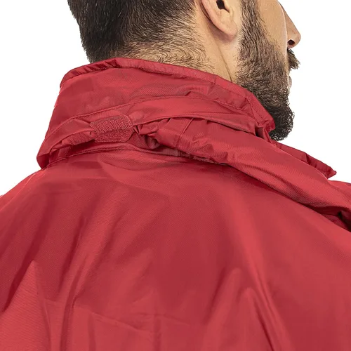 Miniatura 40 de 33,000ft - Chaqueta de lluvia impermeable y plegable para hombre, ligera, con capucha, cortavientos ideal para golf o ciclismo