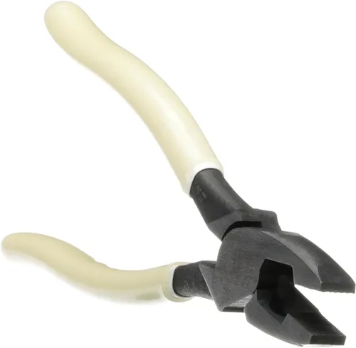 Miniatura 4 de Klein Tools D20009NEGLW Alicates de Corte Lateral para Electricistas, Fabricado en EE. UU., Corta ACSR, Tornillos, Clavos, Alambre Duro, Alicates