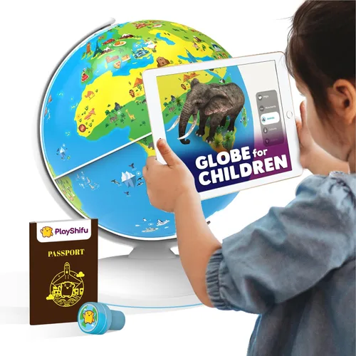 Orboot de Shifu: El globo terráqueo educativo de realidad aumentada | Juguete Stem para niños y niñas de 4 a 10 años | Ideal para regalo (sin