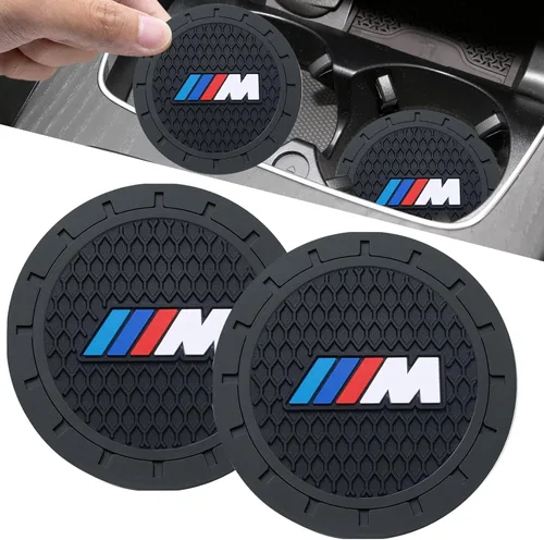 Miniatura 8 de Posavasos para portavasos de auto para Cadillac, portavasos de silicona empotrado, accesorios para interior de auto, 2.75 pulgadas, paquete de 2