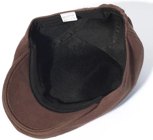 Miniatura 5 de 2 Piezas Gorra Plana de Newsboy para Hombre y Mujer, Boina, Gorra de Ivy, Irlandesa, Gatsby, para Conducir, de Taxista