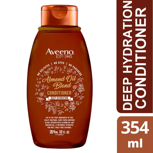 Miniatura 9 de Acondicionador de mezcla de aceite de almendras sin sulfato con aceite de aguacate para una hidratación intensa, acondicionador hidratante profundo