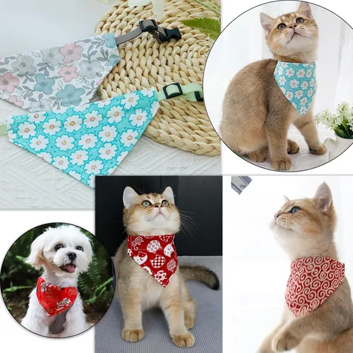 Miniatura 6 de CHGCRAFT 3 bandanas para perros, plantillas de costura acrílicas, plantillas de acolchado creativas, reglas de costura para perros pequeños