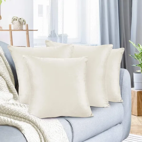 Nestl Bedding - Fundas para cojines Blanco roto
