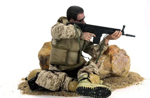 Miniatura 4 de BJPEY Figuras de acción de fuerzas especiales de soldados de 12 pulgadas, juguetes, escala 1:6 (Seal)