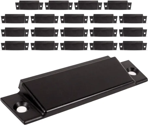 Miniatura 9 de US Cargo Control Tapas de extremo E para riel horizontal E-Track (paquete de 4), tapa protectora de extremo de plástico negro duradero para rieles