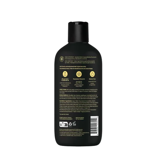 Miniatura 8 de ATTITUDE Champú y acondicionador 2 en 1 para hombres, voluminizador para cabello fino, con romero y proteína de arroz, 97% ingredientes de origen