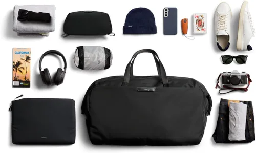 Miniatura 7 de Bellroy Classic Weekender 45L (bolsa de lona), Negro