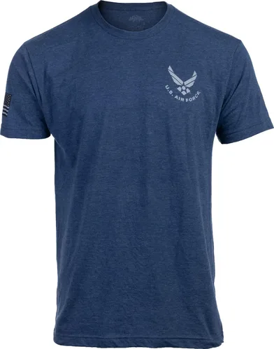 Miniatura 4 de U.S. Air Force Camiseta con licencia de la Fuerza Aérea de los Estados Unidos, camiseta militar para aviadores y veteranos de la USAF para hombres
