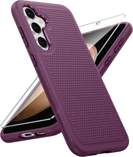 Miniatura 110 de FNTCASE Funda para teléfono Galaxy A14-5G: protección contra caídas de grado militar Samsung A14 5G, probada contra caídas de 14 pies, protector