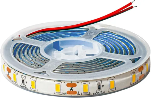 Miniatura 9 de Tira de luces LED de 5V USB 9.84 pies, 3500K blanco cálido, tira de luces LED flexible impermeable de SMD2835 con 180 LEDs, regulable, luz de tira