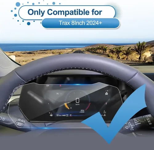 Miniatura 2 de Protector de pantalla para Chevy Trax (LT/2RS/ACTIV) 2024 2025 2026 para Chevy Trax (LT/2RS/ACTIV) Centro de información del conductor de 8 Tablero