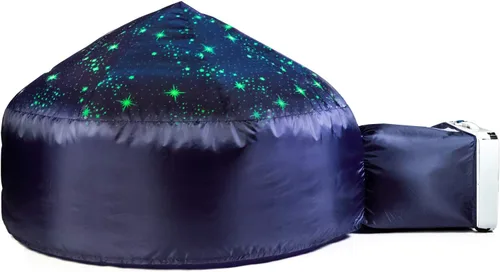 Miniatura 10 de AirFort - Fuerte inflable para niños, se construye en 30 segundos, tienda de campaña para jugar a partir de 3 años (pelota de playa azul)