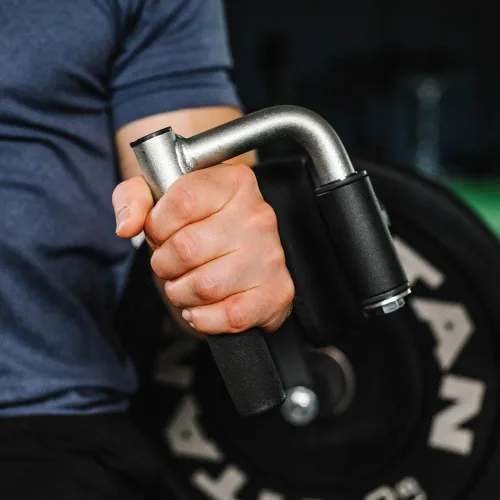 Miniatura 6 de Titan Fitness Máquina de prensa de hombros y deltoides cargada con placa, capacidad de 700 libras, entrenamiento de fuerza superior del cuerpo