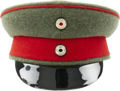 Miniatura 7 de Gorra de oficial alemana WWI M1910
