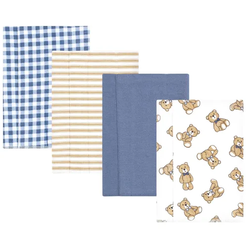 Miniatura 360 de Hudson Baby - Paños unisex de franela de algodón para bebé, Sirena, talla única